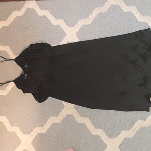 🗽 Rampage 90s Black spaghetti strap dress